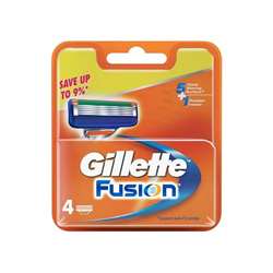 Gillette Fusion - 4 Cartridges